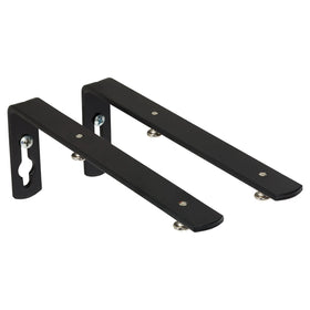 Baseline Steun Plus Middensteun - Metaal - Zwart - 15cm - 2 stuks