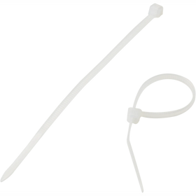 Sencys Kabelbinders - Nylon - Transparant Wit - 2,5x100mm - 50 stuks