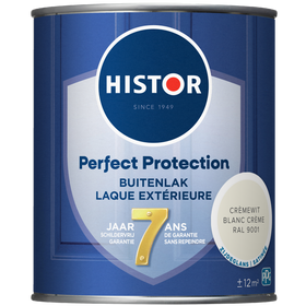 Histor Perfect Protection Buitenlak Zijdeglans Cremewit Ral 9001 0,75 Ltr