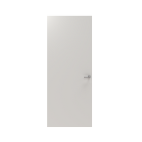 CanDo Binnendeur Board Basic 2A01 - Wit - Gegrond - Stomp - 78x201,5cm