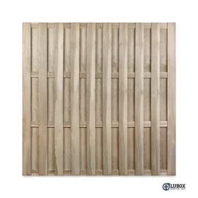 Schutting Multi FSC geïmpregneerd grenenhout recht 180x180cm