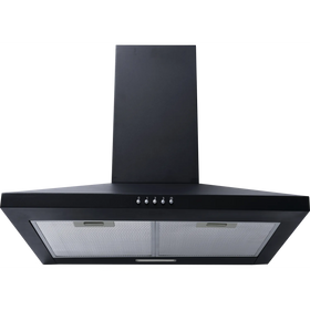 Electrum schouwafzuigkap HCH 6A285024 BL zwart 60cm