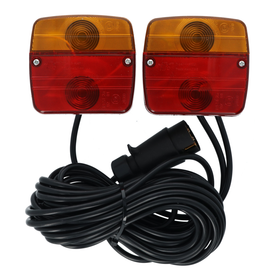 Carpoint 12V achterlichtset magneetbevestiging
