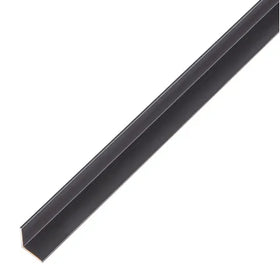 Hoekprofiel aluminium zwart 10x10x1mm 2m