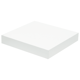 Duraline wandplank XL4 wit lak 38mm 23,5x23,5cm