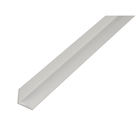 Hoekprofiel, Alu wit, 30x30x1/1m