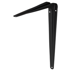 Plankdrager Model 6 mat zwart 30x25cm 