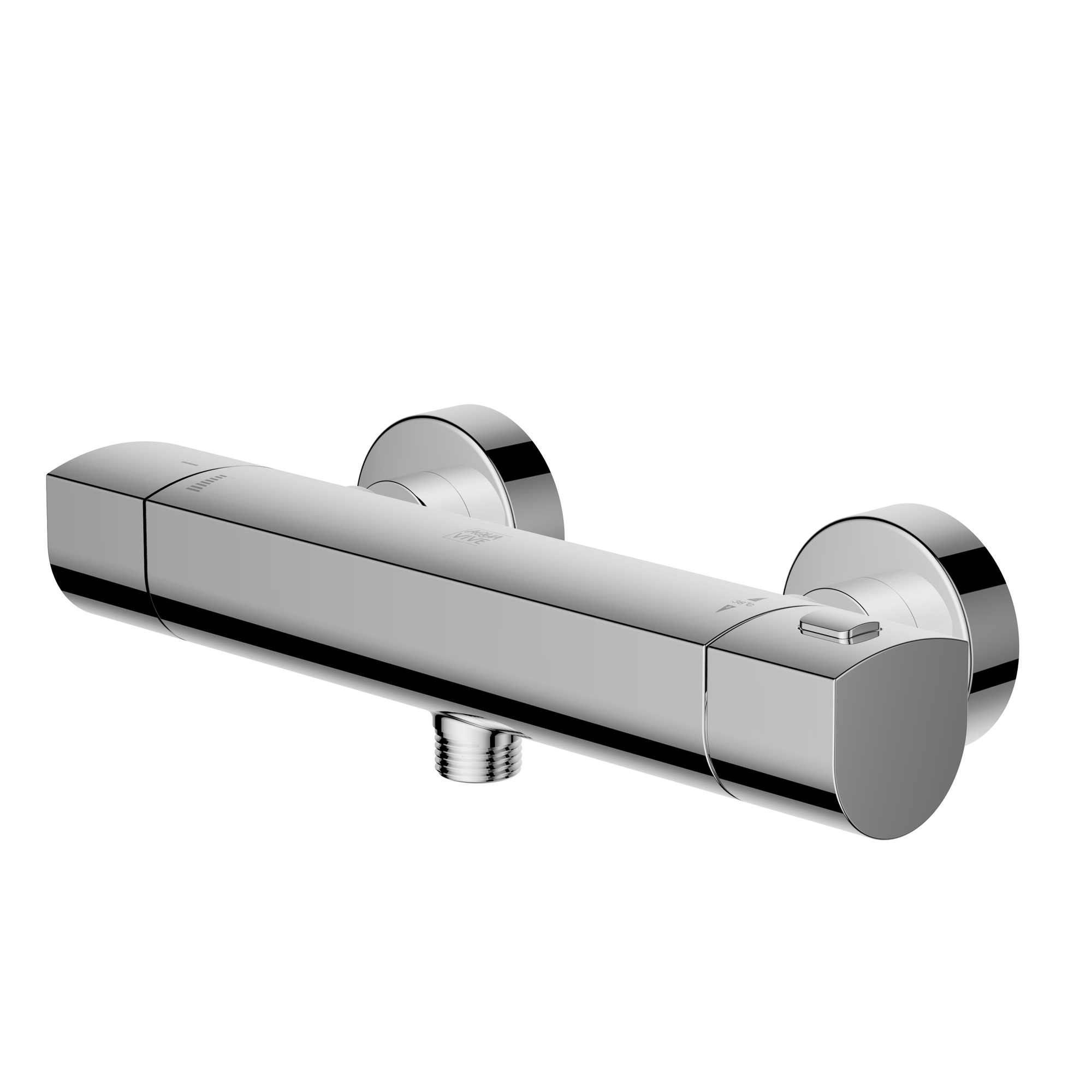 Aquavive Thermostatische Douchekraan Sillaro - Chroom - 15 cm