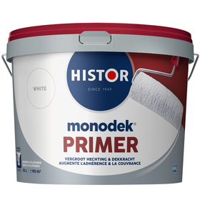 Histor Monodek Primer - Muur en Plafond - Wit - 10L