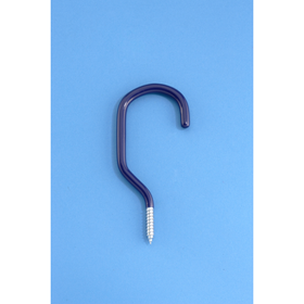 Mottez schroefhaak rond blauw