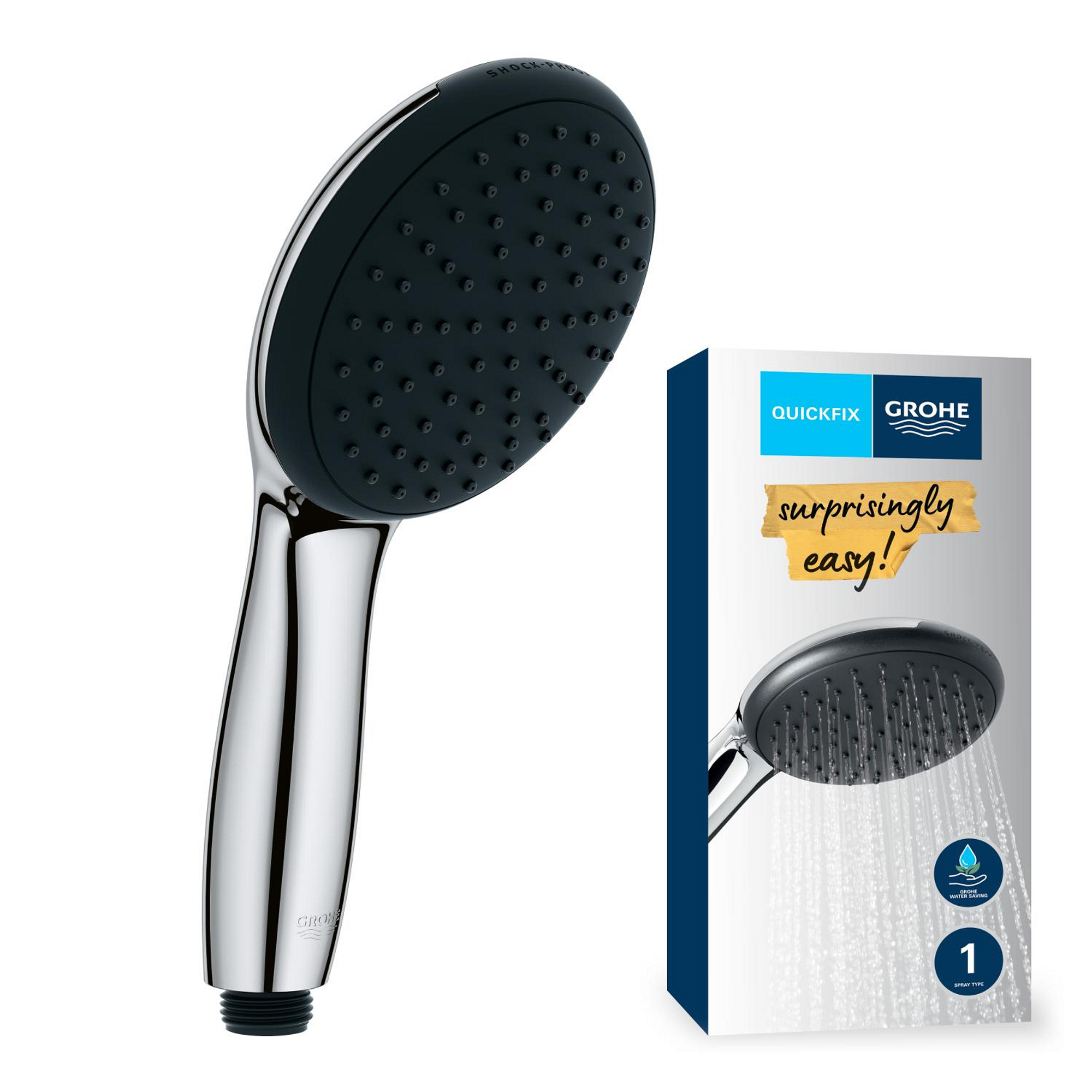 Grohe handdouche Vitalio Start 100 1 straal