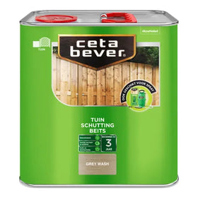 CetaBever schuttingbeits grey wash 2,5 l