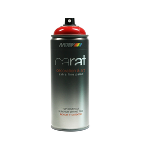 MoTip Carat Lak Spuitbus - Hoogglans - Verkeersrood - 400ml