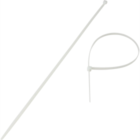Sencys Kabelbinders - Nylon PA66 - 4,8x380mm - Transparant - 50 stuks