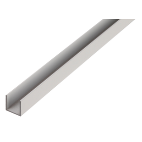 U-Profiel, Alu brute 20x15x20x1,5/2,6m
