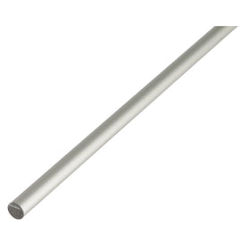 Alberts Ronde buis - Aluminium zilver - 6x1mm 2m