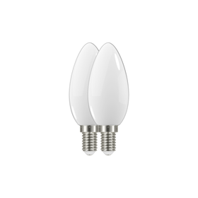 Profile Ledlamp Kaars - D3,5cm - Warm Wit - E14 - 2,1W - 2 stuks