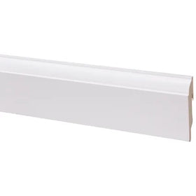 CanDo hoge plint Style - Wit - 240cm - 19x79mm