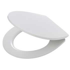 Tiger WC-bril met Deksel – Thermoplast – Wit – Soft-close Sluiting – Antibacterieel – Krasbestendig