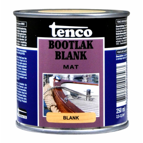 Tenco Houtlak - Mat - Transparant - 0,25L