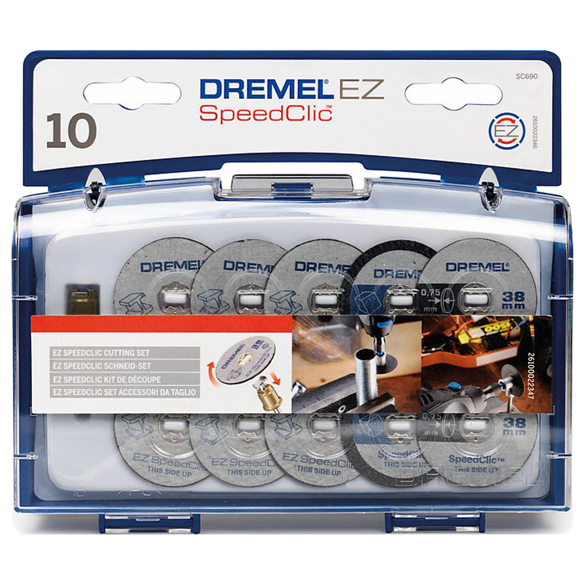 Dremel speedclic snijset S690JA 11-delig