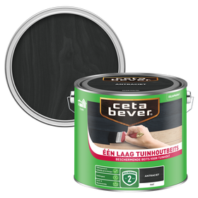 Cetabever Buitenbeits Een Laag - Antraciet - Mat 2.5L