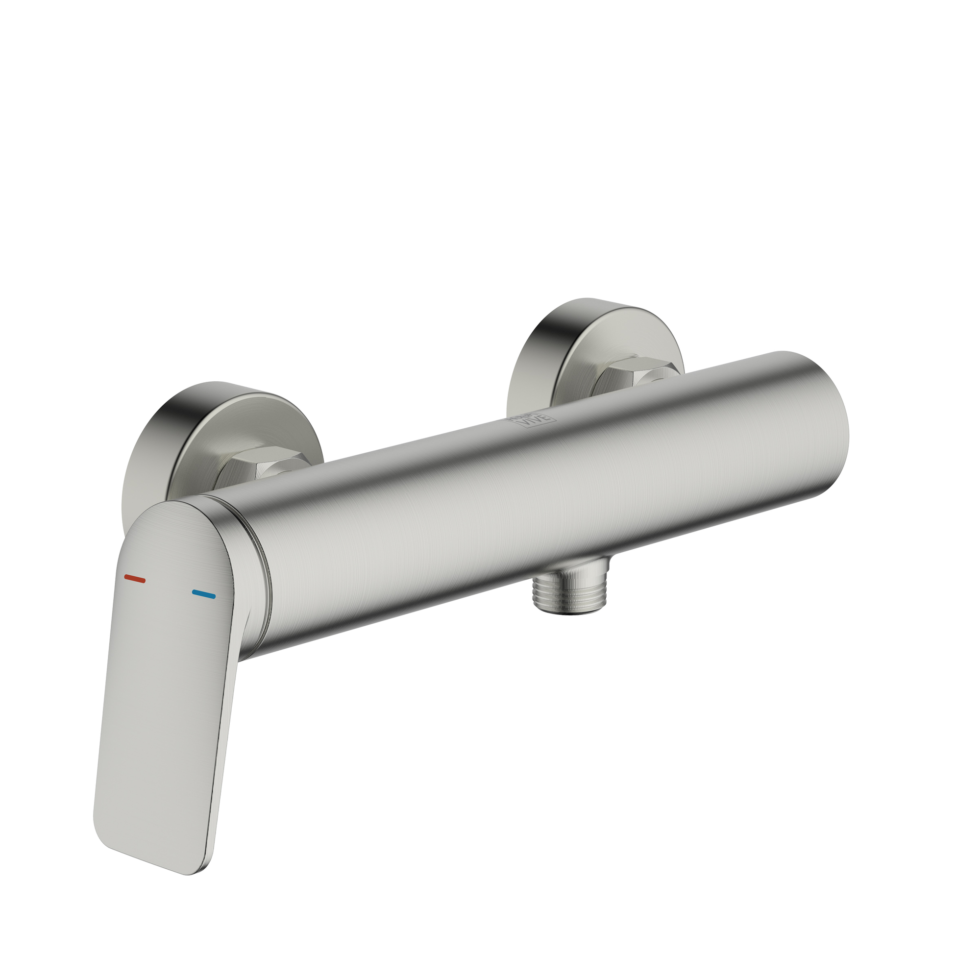 AquaVive douchemengkraan Senio geborsteld staal 15cm