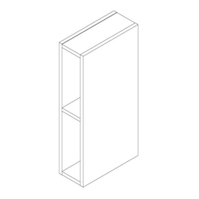 Kast keuken MODULO wit 15 cm