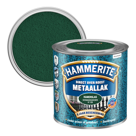 Hammerite metaalverf Hamerslag donkergroen H138 250ml