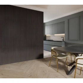 CanDo lattenwand Decowall Acoustic Advanced Deluxe Antraciet 260x30cm 2st