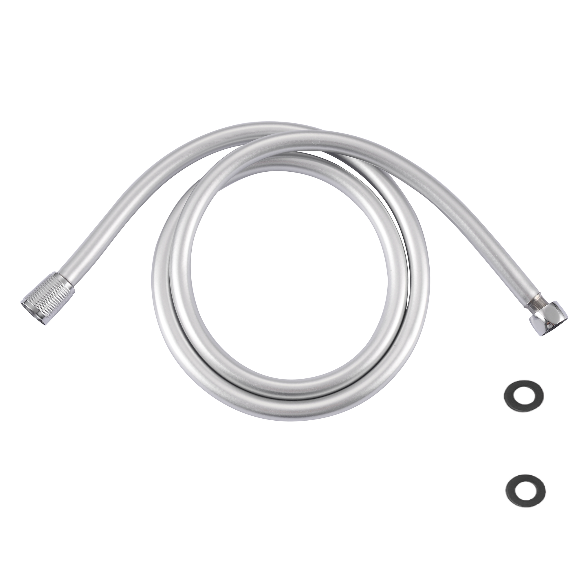 AquaVive doucheslang PVC 175cm zilver