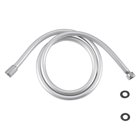 AquaVive doucheslang PVC 175cm zilver
