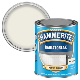 Hammerite Radiatorlak - RAL 9010 - Zijdeglans 750ml