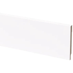 Hoge plint Cubic Blok - RAL 9003 - 244cm - 12x119mm