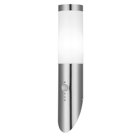 Baseline wandlamp Valencia rvs E27 met sensor