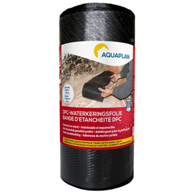 Aquaplan – DPC-Waterkeringsfolie – voor binnen- en buitenmuren - 45 cm x 30 m