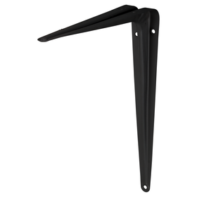 Plankdrager Model 6 mat zwart 20x15cm 
