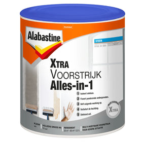 Alabastine Xtra Voorstrijk Primer - Muur en Plafond - Wit - 1L