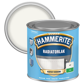 Hammerite Radiatorlak - Wit - Mat 250ml