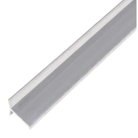 Alberts lekdorpel aluminium 34x17x1mm 1m