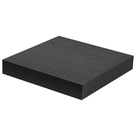 Duraline wandplank XL4 zwart eik 38mm 23,5x23,5cm