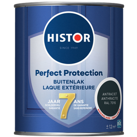 Histor Perfect Protection Buitenlak Hoogglans Antraciet Ral 7016 0,75 Ltr
