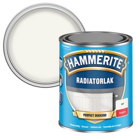 Hammerite Radiatorlak - Wit - Hoogglans 750ml