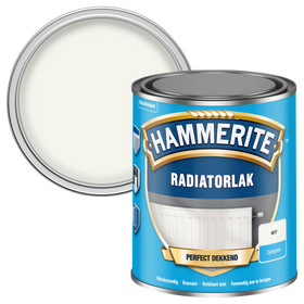 Hammerite Radiatorlak - Wit - Zijdeglans 750ml