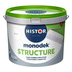 Histor Monodek Structure Muurverf - Mat - White - 10L