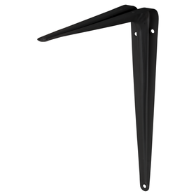 Plankdrager Model 6 mat zwart 25x20cm 