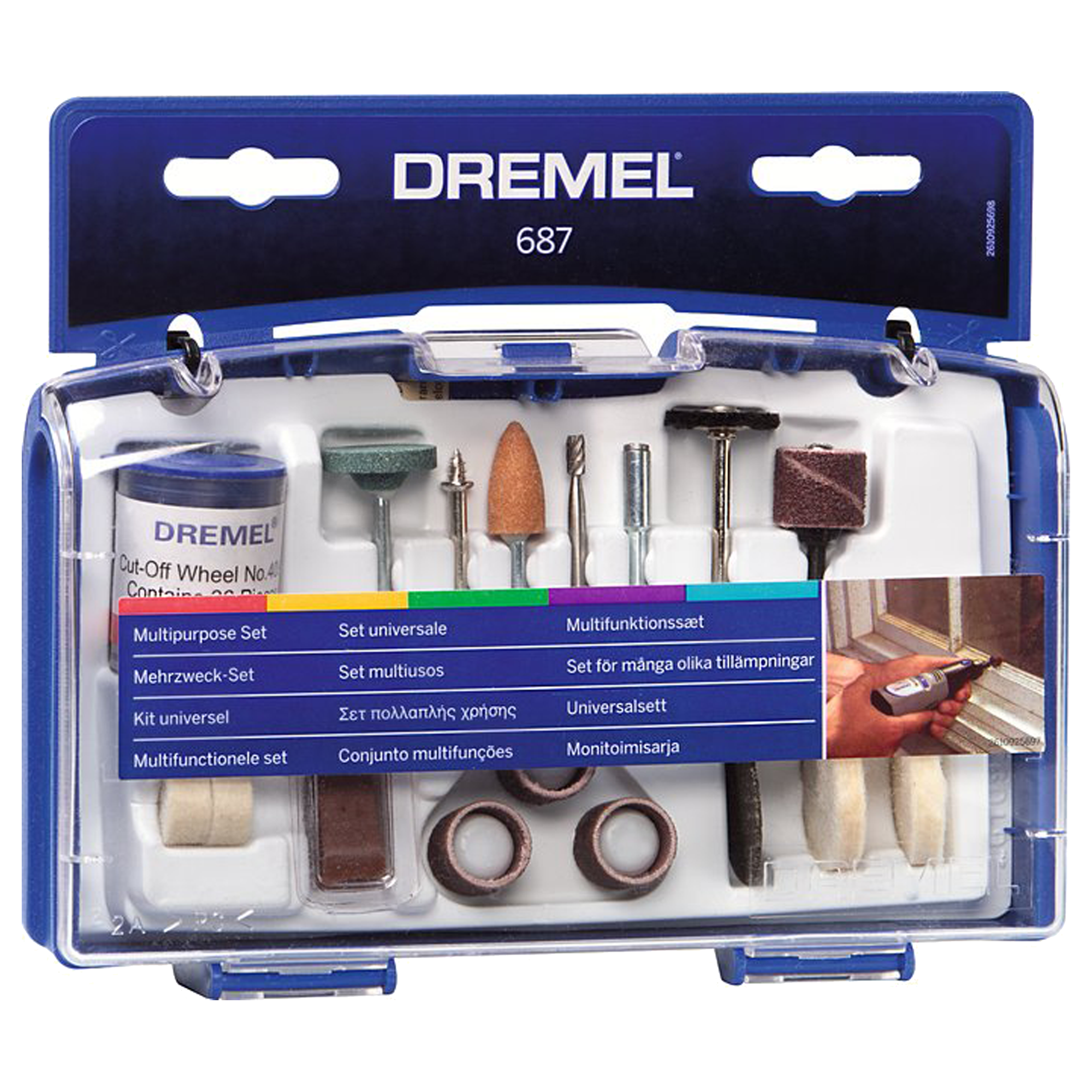 Dremel multigereedschap set 687JA – 52 stuks