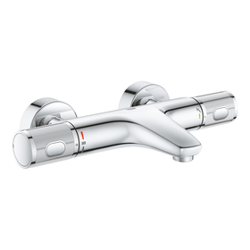 Grohe Thermostatische Badkraan Precision Feel - CoolTouch - Waterbesparend - Chroom - 15 cm
