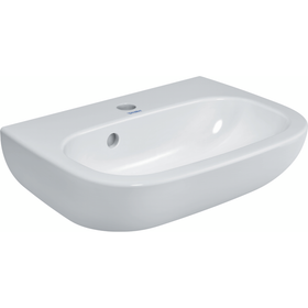 Duravit D-Code fontein kraangat 45x34cm wit