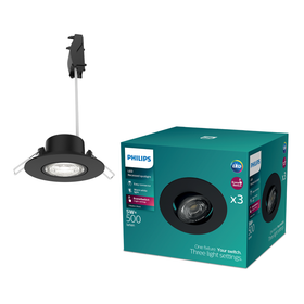 Philips Inbouwspot Cilantro - Wit - SceneSwitch - 5W - 3 stuks
